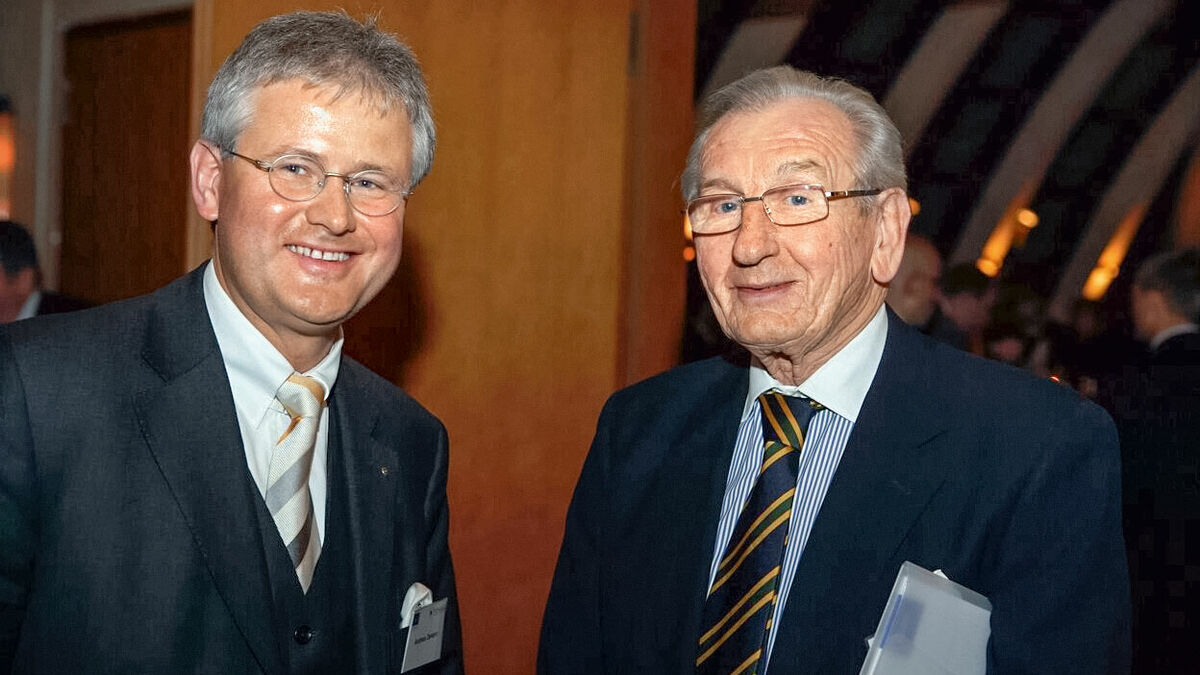 Unternehmersymposium 2005: Andreas Demant und Friedrich W. Bormann