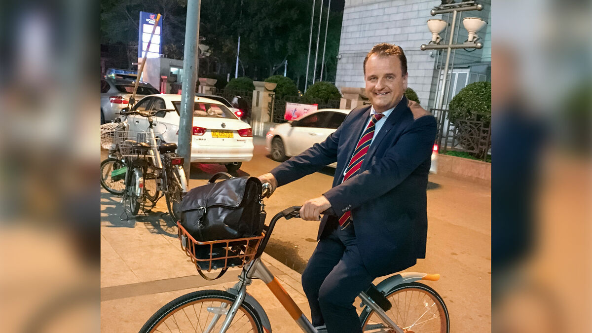 Zur Not tut es auch ein Fahrrad.