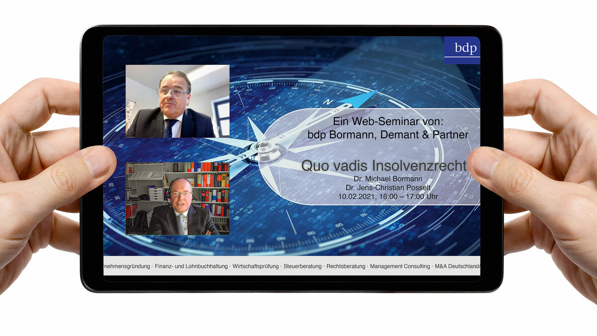 bdp Webinar am 10. Februar 2021